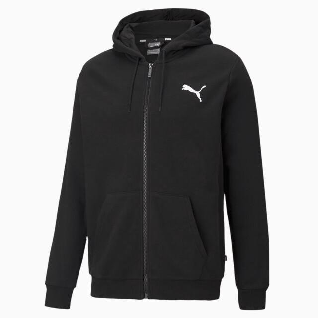 Puma Dames ess+ getapete full zip hoodie UTMR1193_black large