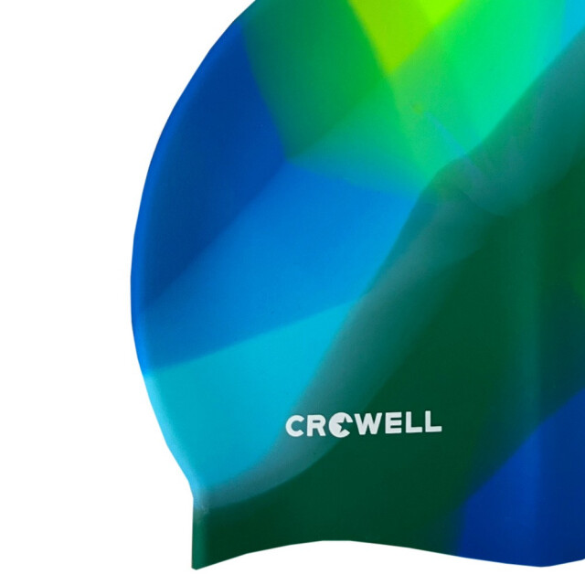 Crowell Multi vlam siliconen zwemdop UTMR1210_bluegreen large