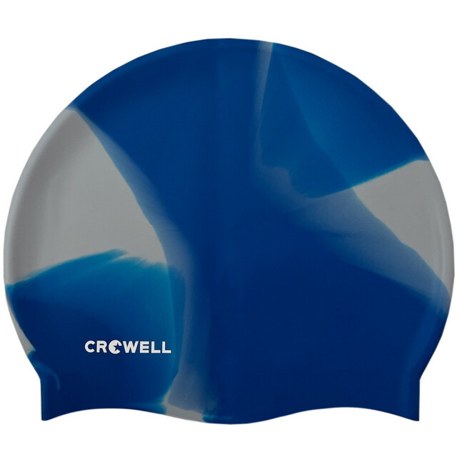 Crowell Multi flame 19 siliconen badmuts UTMR1241_bluegrey large