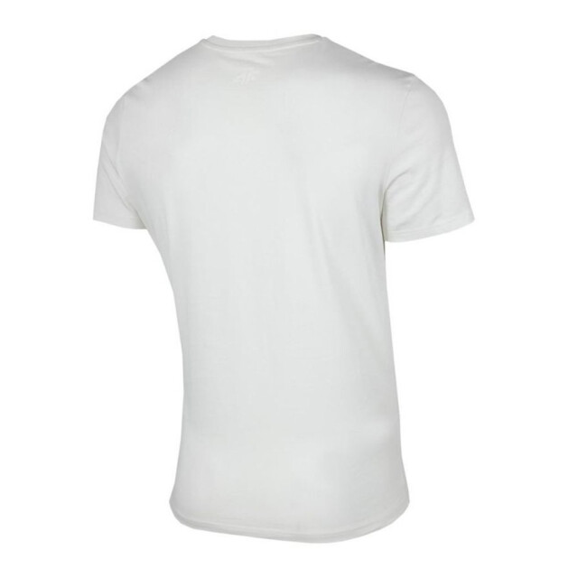 4F Heren h4z22 tsm026 globe t-shirt UTMR1227_white large