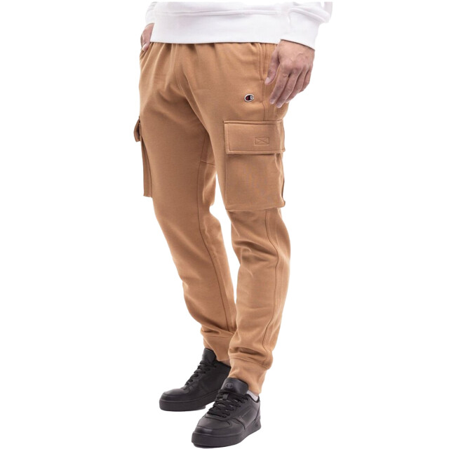 Champion Heren cargo broek met geribde manchet UTMR1155_mustard large