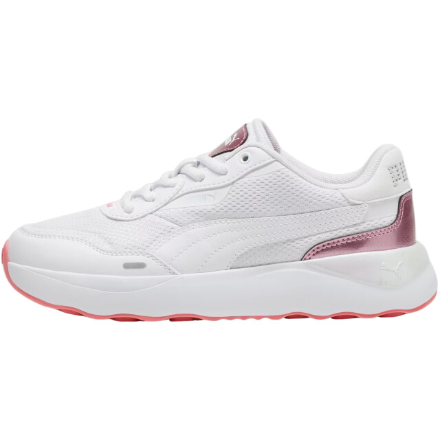 Puma Dames runtamed girlpower leren platform trainers UTMR1138_white large