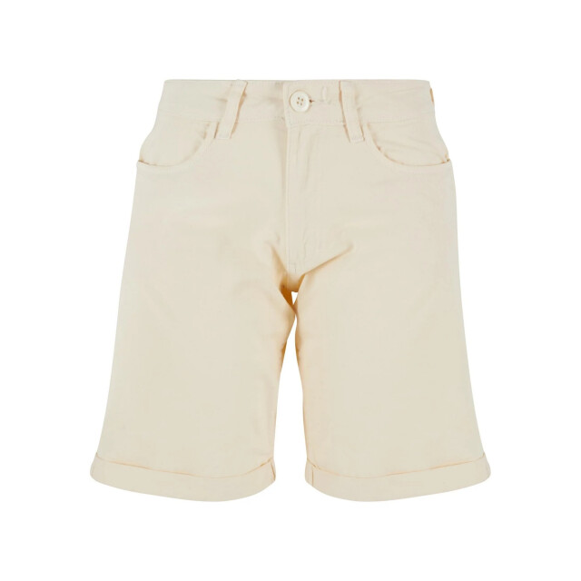 Urban Classics Dames biologisch katoenen korte broek UTTN528_whitesand large