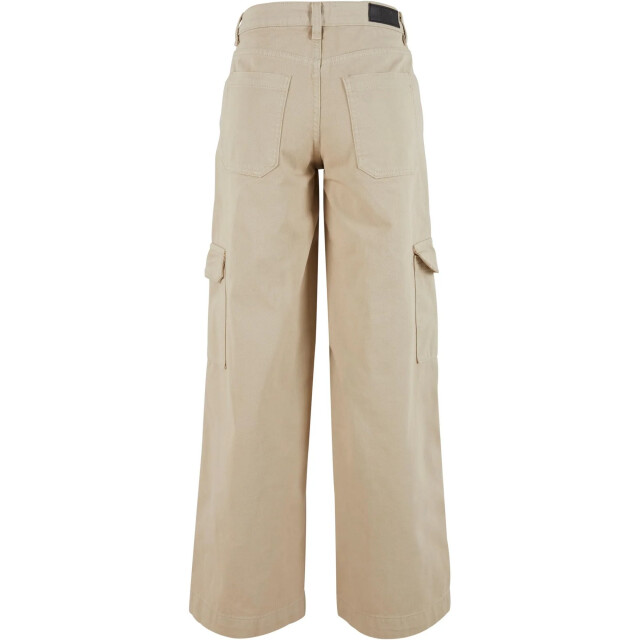 Urban Classics Dames denim cargo jeans met lage taille UTTN1264_offwhiteraw large