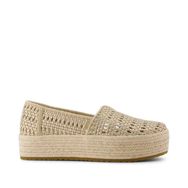 Toms 10021921 valencia basket weave champagne 10021921 large