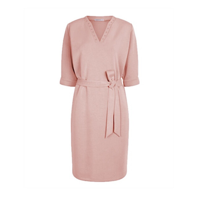 Esqualo Jurk sp25.05000-chalk pink SP25.05000-Chalk pink large