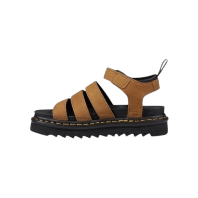 Dr. Martens Dames sandalen met gesp sluiting Dr. Martens Beige Sandalen Met Gesp Sluiting large