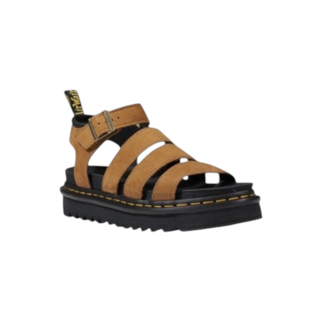 Dr. Martens Dames sandalen met gesp sluiting Dr. Martens Beige Sandalen Met Gesp Sluiting large