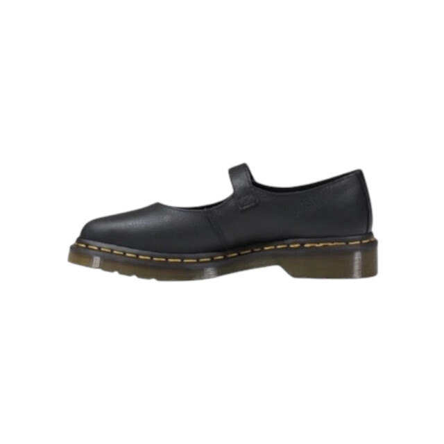 Dr. Martens Dames slip on schoenen leer Dr. Martens Zwart Elphie Virginia Leren Mary Jane Schoenen large