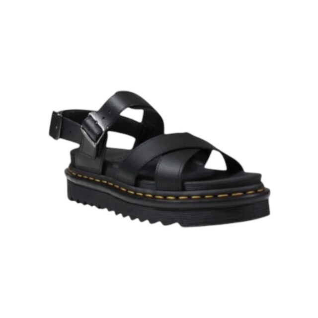Dr. Martens Dames sandalen Dr. Martens Zwart Voss Hydro Leren Sandalen large