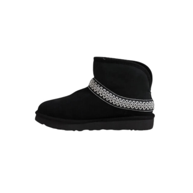 UGG Australia Dames enkel laarzen Ugg Zwart Mini Crescent Laars large