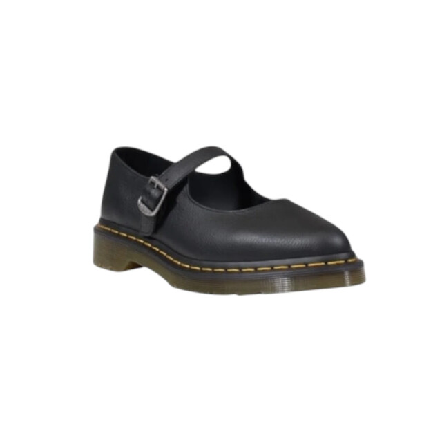 Dr. Martens Dames slip on schoenen leer Dr. Martens Zwart Elphie Virginia Leren Mary Jane Schoenen large