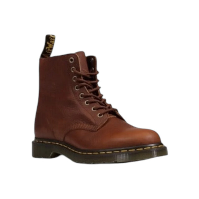 Dr. Martens Leren enkellaarsjes Dr. Martens Bruin Leren Pascal Veterlaars large