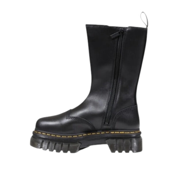 Dr. Martens Leer dames laarzen Dr. Martens Zwart Hoge Audrick Chelsea Laars large