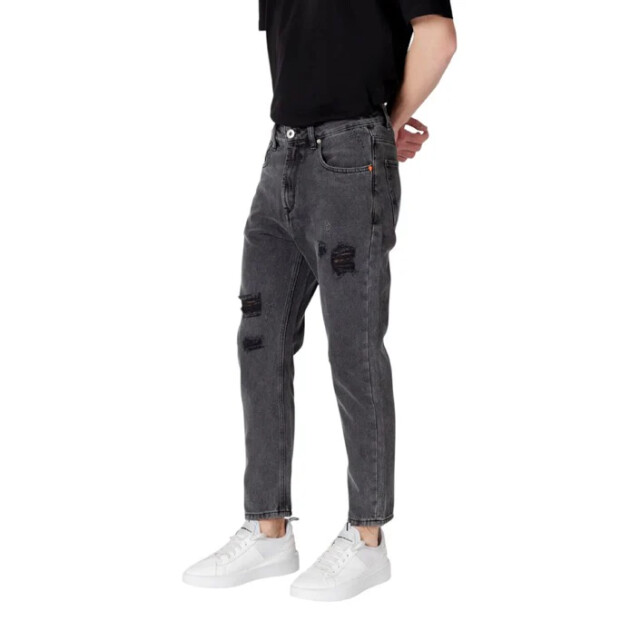 Gianni Lupo Jeans heren Gianni Lupo Grijs Broek large