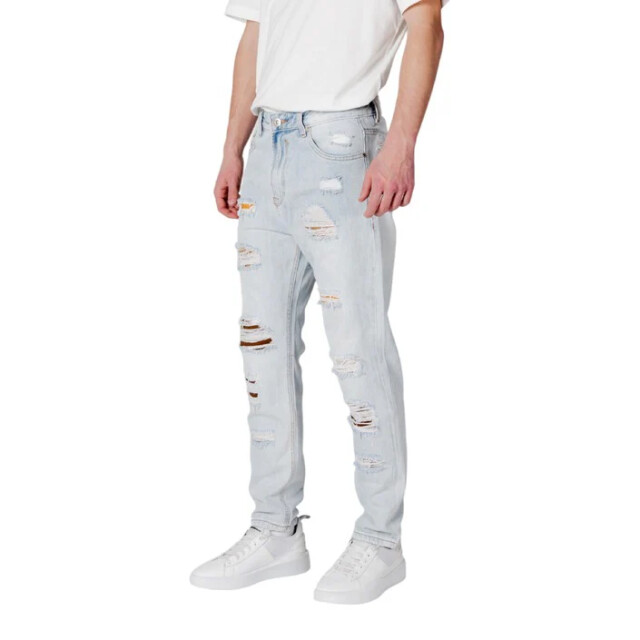 Gianni Lupo Jeans heren Gianni Lupo Blauw Broek large