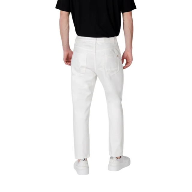 Gianni Lupo Jeans heren Gianni Lupo Wit Broek large