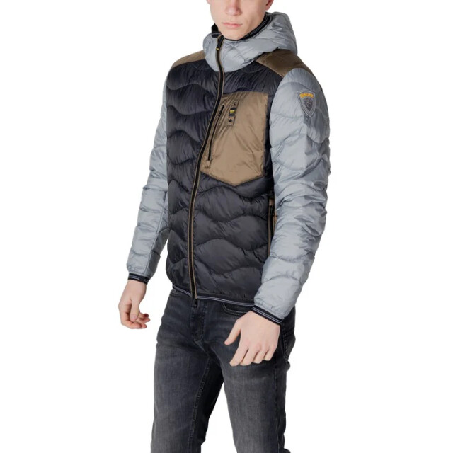 Blauer Windbreaker heren Blauer Windbreaker Heren Zwart Met Capuchon Voor Lente large