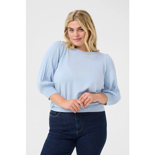 KAFFE Kcloni 3/4 sl knit pullover 10582202 large