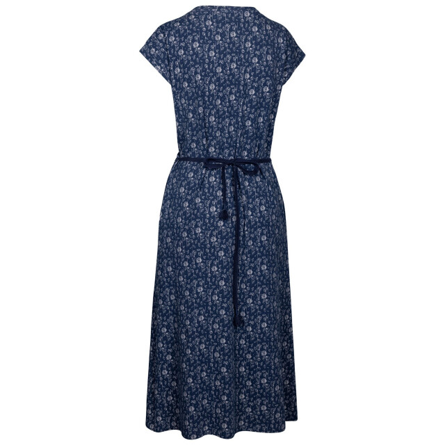 Trespass Dames portia bloem casual jurk UTTP6292_navy large