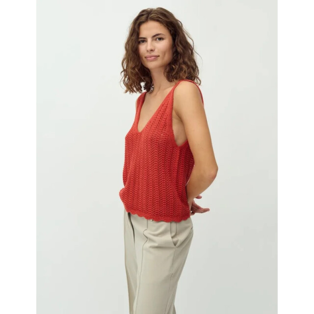 mbyM Humita knitted top red - Humita knitted top red - MbyM large