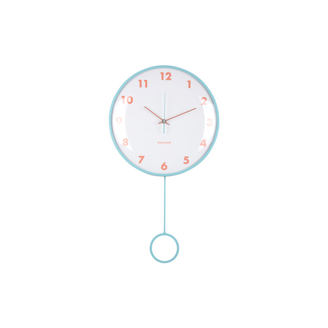 Karlsson wandklok cheeky dome pendulum zacht 3062131 large