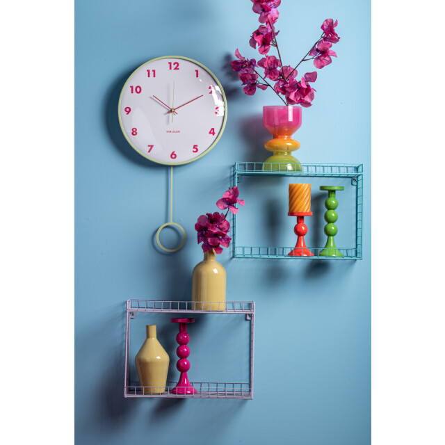 Karlsson wandklok cheeky dome pendulum zacht 3062132 large