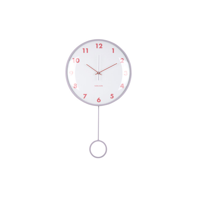 Karlsson wandklok cheeky dome pendulum zacht 3062133 large