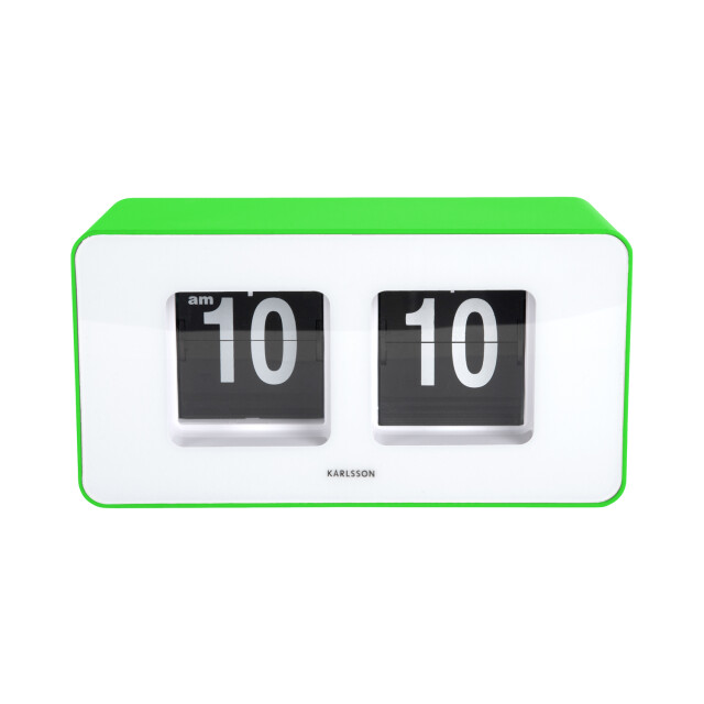 Karlsson wand/tafelklok funky flip helder 3062063 large