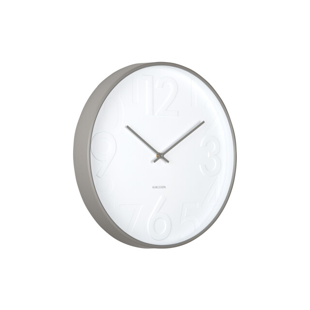Karlsson wandklok ayuno donker- Ø40cm 3062123 large
