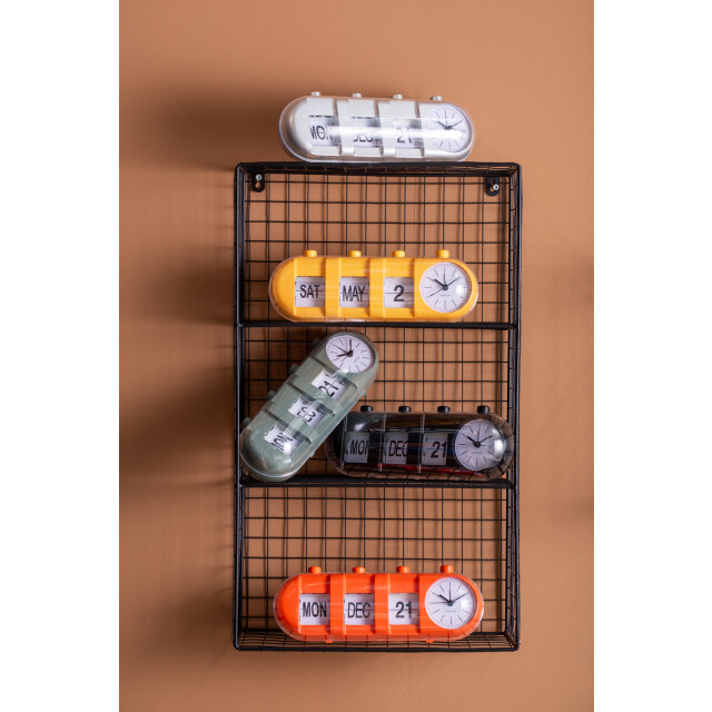Karlsson wekker retro tube calendar flip - 3064844 large