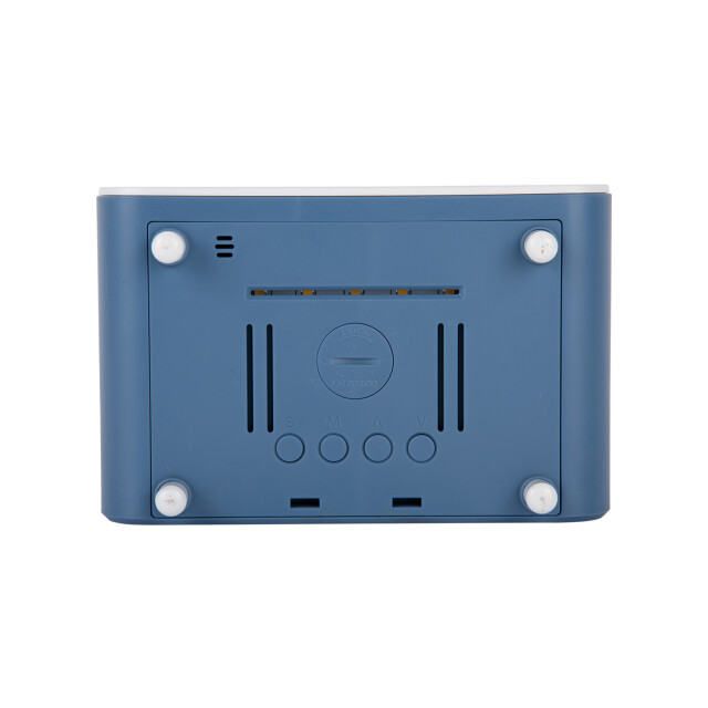 Karlsson wekker chunky led w. phone charger classic blue 3064840 large