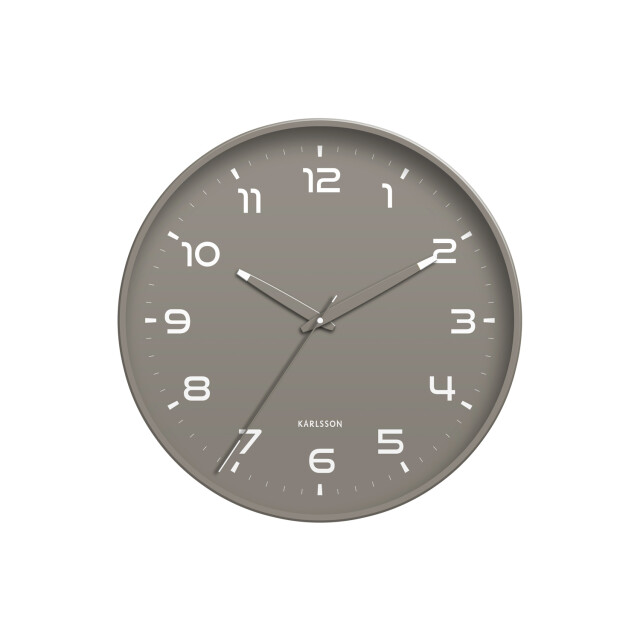 Karlsson wandklok orgullo donker- Ø40cm 3062118 large
