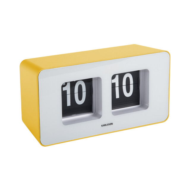 Karlsson wand/tafelklok funky flip helder 3062061 large