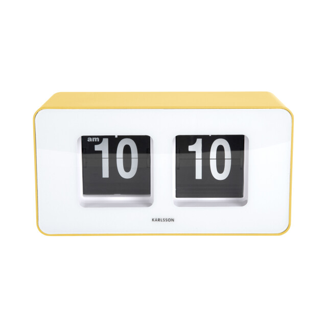 Karlsson wand/tafelklok funky flip helder 3062061 large