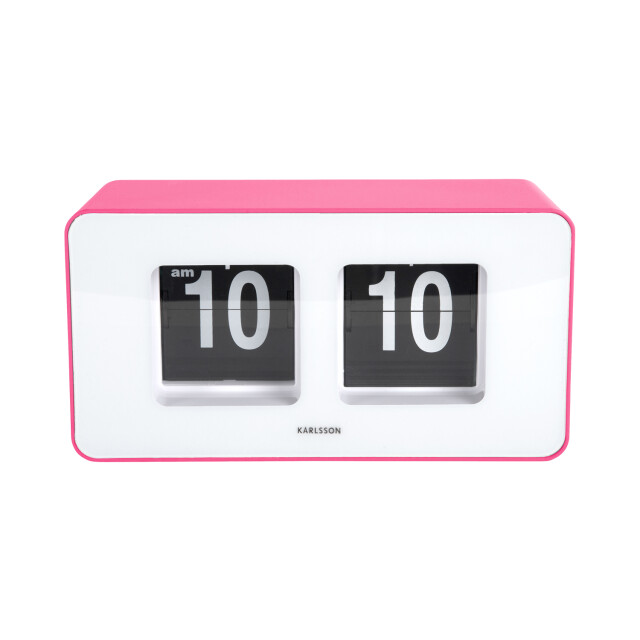 Karlsson wand/tafelklok funky flip helder 3062060 large