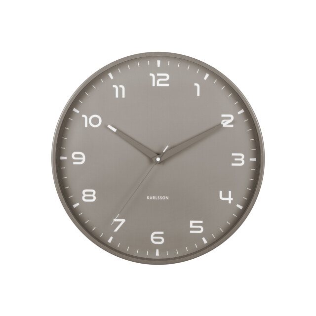 Karlsson wandklok orgullo donker- Ø40cm 3062118 large