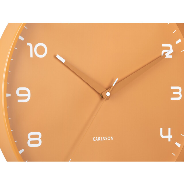 Karlsson wandklok orgullo oker- Ø40cm 3062119 large