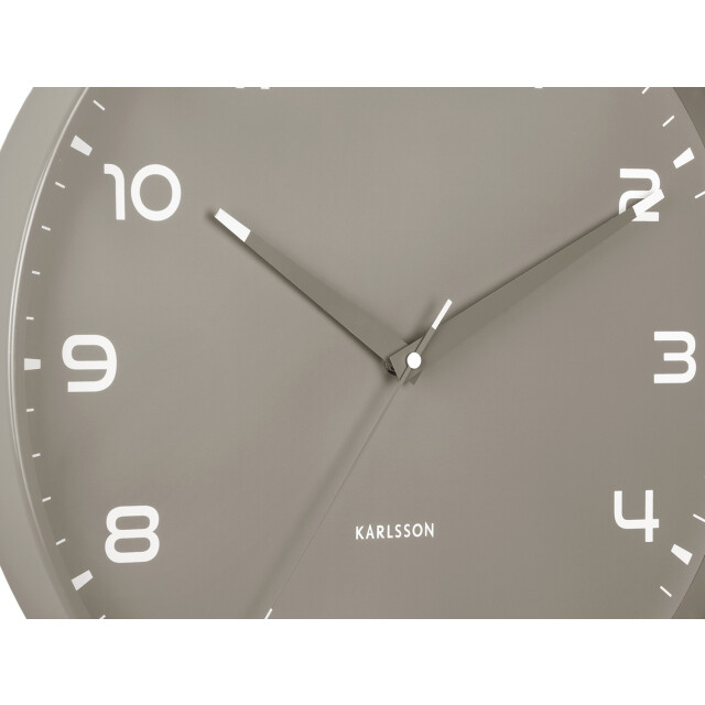 Karlsson wandklok orgullo donker- Ø40cm 3062118 large