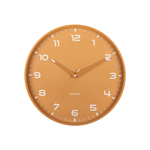 Karlsson wandklok orgullo oker- Ø40cm 3062119 large