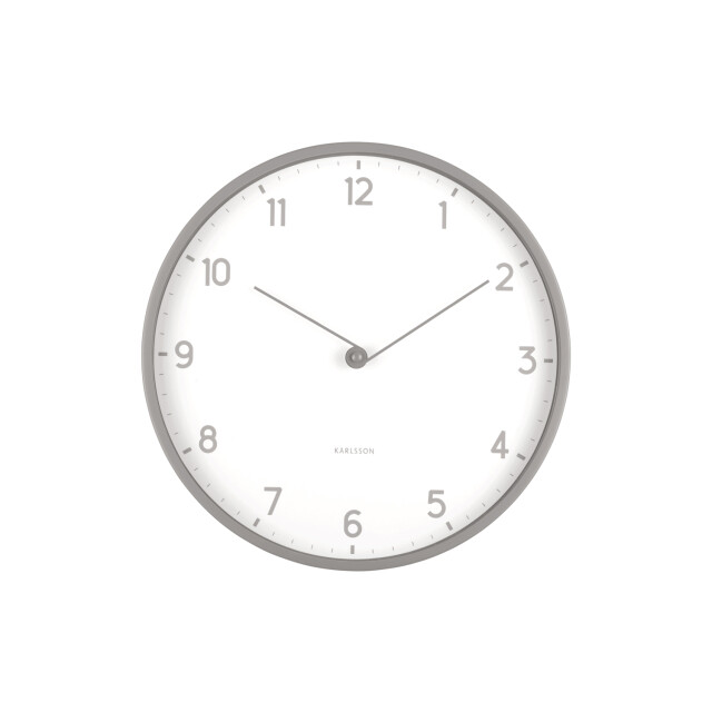 Karlsson wandklok sencillez donker- Ø30cm 3062089 large
