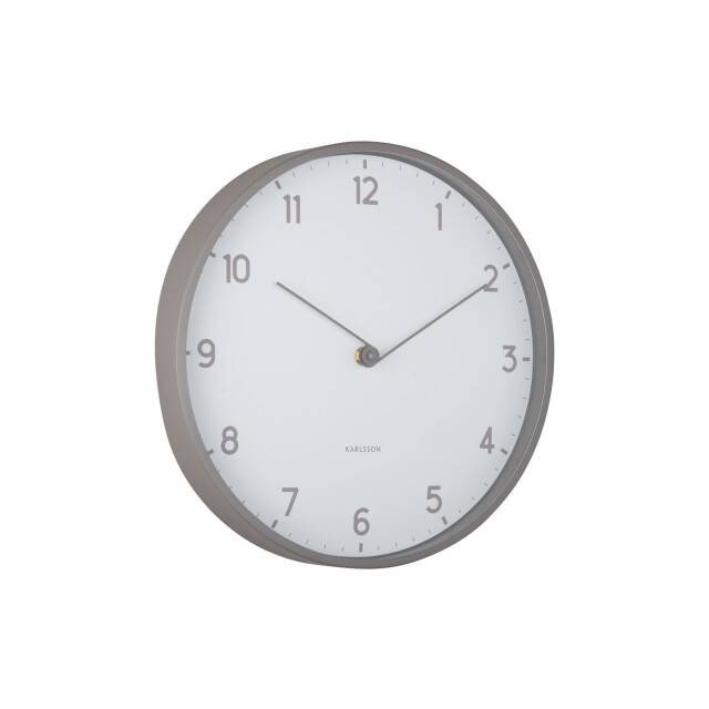 Karlsson wandklok sencillez donker- Ø30cm 3062089 large