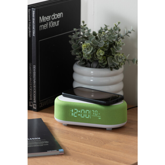 Karlsson wekker vogue w. phone charger and blue tooth helder 3064809 large