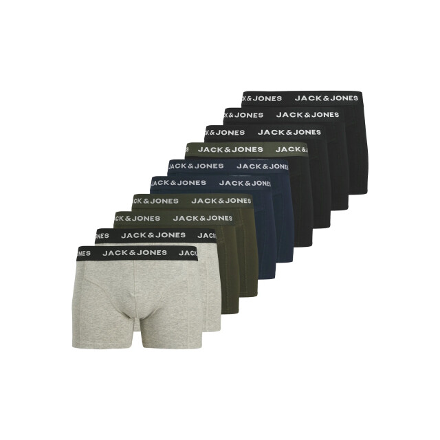 Jack & Jones Heren boxershorts trunks jacbenja 10-pack color 12285468 large