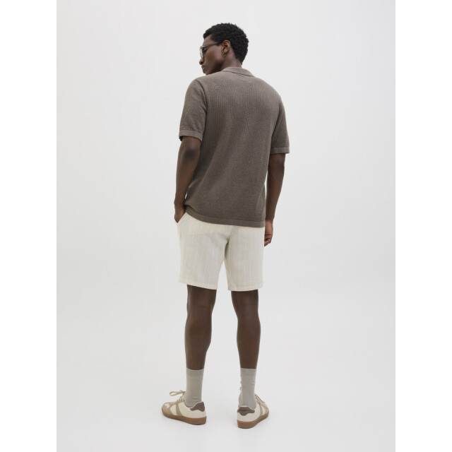 Jack & Jones Jpstace mykonos chino shorts mid ecru dessin 5159.08.0010 large