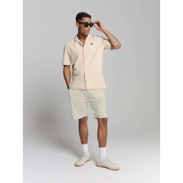 No Excess Short jersey solid terry cement 27740384-122 large