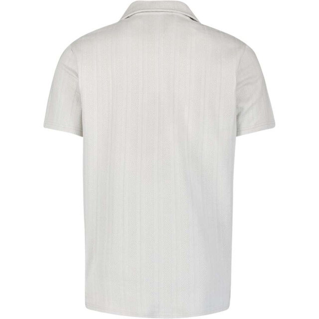 No Excess Polo revers solid vertical jacquard chalk 27390263-017 large