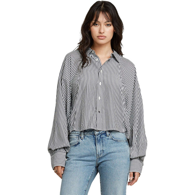 G-Star Macro balloon shirt l\s wmn D26137-D928-H027 large
