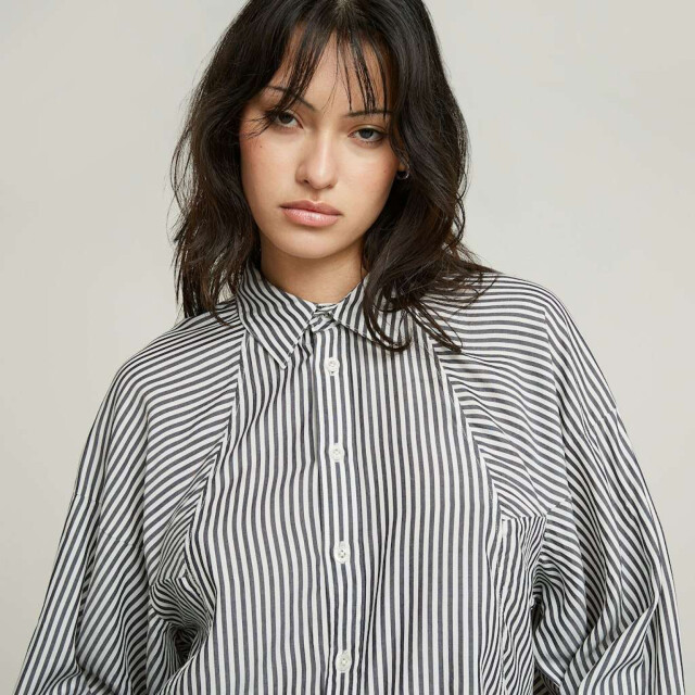 G-Star Macro balloon shirt l\s wmn D26137-D928-H027 large