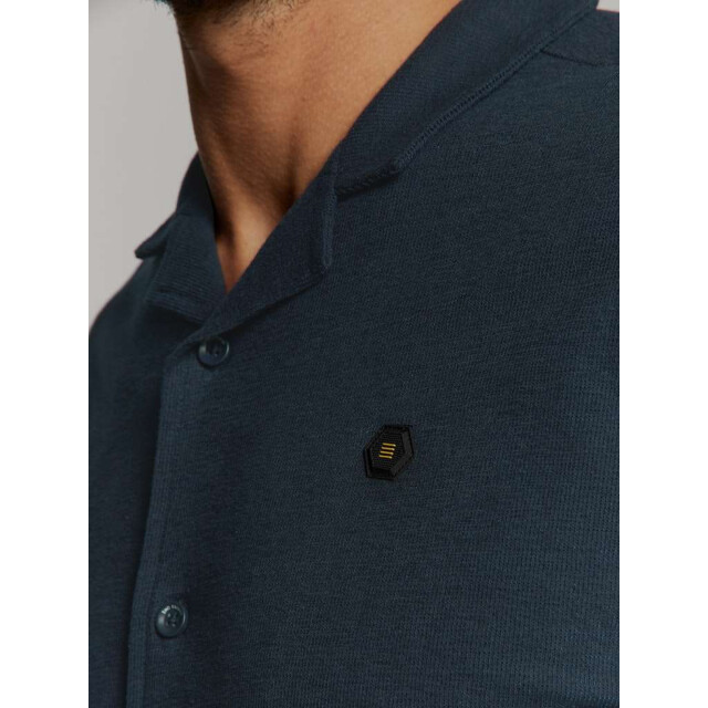 No Excess Shirt short sleeve jersey revers co deep blue 27420384-096 large